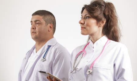 Medical doctors group の写真素材