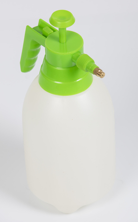 insecticide sprayers on isolated white backgroundの写真素材