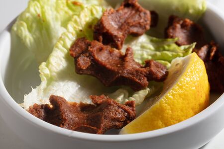 Raw meatball  Turkish foodの写真素材