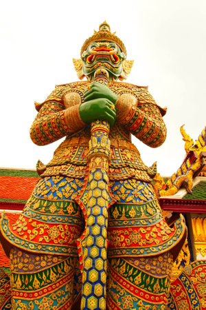 Architectural giant statueの写真素材