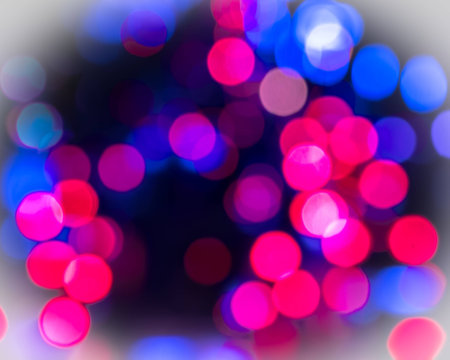 Abstract colorful bokeh background.の写真素材