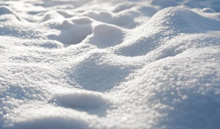 Background of snow dunes