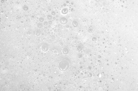 White foam as a background