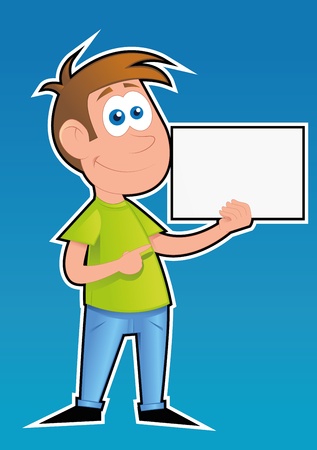 Empty boardのイラスト素材