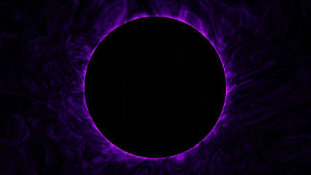 Dying sun. Abstract fantasy space object. 3d render.の写真素材