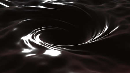 Beautiful black coffee. illustration suitable for coffee beverage promotion. 3d render.