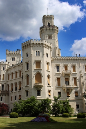 Hluboka castle in the Czech Republicのeditorial素材