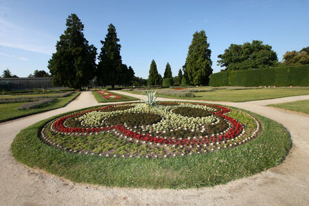 Castle garden in Lednice, Czech republic
の写真素材