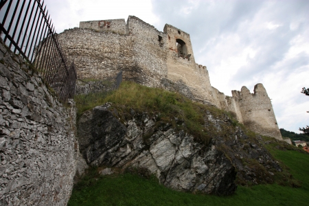 Rabi castle in the Czech Republicの写真素材