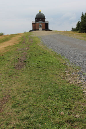 Wooden kirk on the top of radhost mountain beskyd mountains
の写真素材
