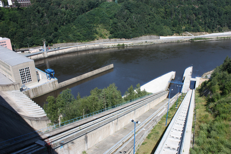Dam Orlik in the Czech Republic
の写真素材