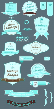 vector badges packのイラスト素材