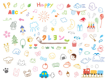 クレヨン の写真素材 イメージマート