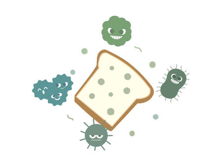 Mold illustration.のイラスト素材