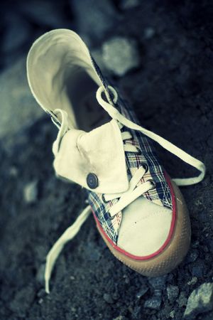 Old-fashioned sports Shoeの写真素材