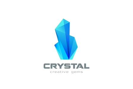 Crystal Gems Logo abstract design vector template.
Creative Jewelry Real Estate Logotype concept icon.のイラスト素材
