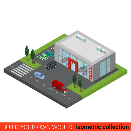 3D Auto Sales >> Flat 3d Isometric Car Dealership Sale Concept Vector Sedan 3D Auto Sales >> Flat 3d Isometric Car Dealership Sale Concept Vector Sedan