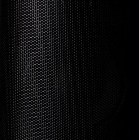 Black Metal Cells Textureの写真素材