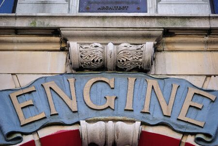 Fire Engine Sign