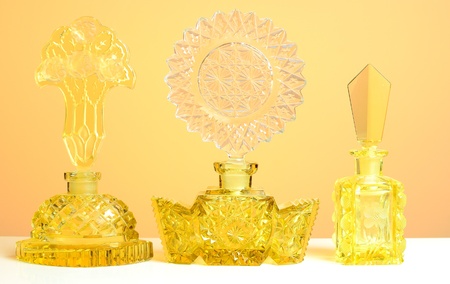 cut glass perfume bottles