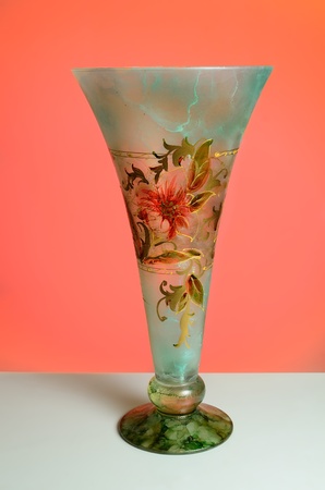 elegant vase detailの写真素材