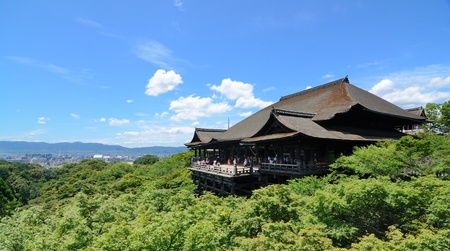 Kiyomizu-Dera is a landmark Buddhist temple in Kyoto, Japan.のeditorial素材