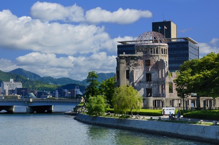 Atomic dome in Hiroshima, Japanのeditorial素材