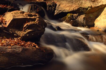 rapids in a river
