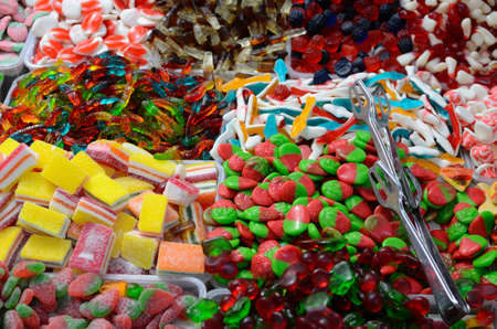 gummy candies for saleの写真素材