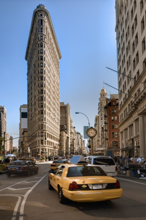 The Flatiron District, a historic neighborhood in the New York City borough of Manhattan のeditorial素材