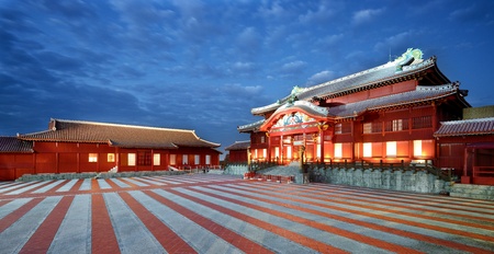 Shuri Castle in Okinawa, Japan のeditorial素材