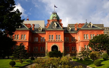 Former Hokkaido Government Office in Sapporo, Japan.のeditorial素材