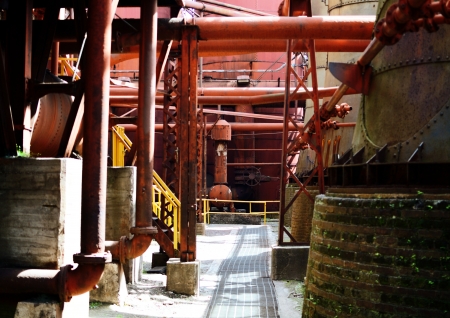 details of a factory grounds
