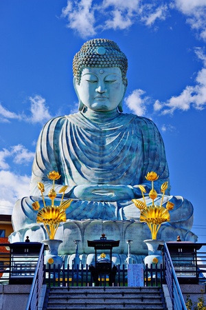 BIg Buddha of Hyogo in Kobe, Japan.の写真素材