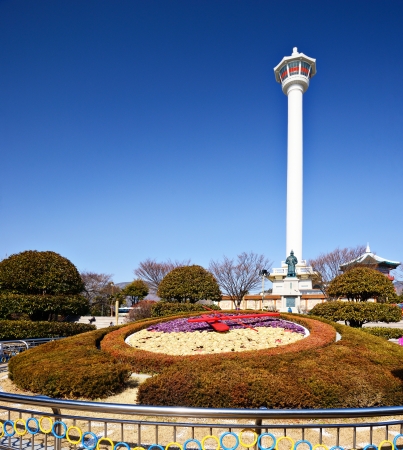 Busan, South Korea - February 11, 2013: Tourists at Busan Tower. The tower is a 118 meters high and was built in 1973.
のeditorial素材