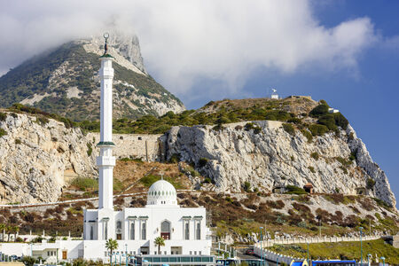 Mosque at Rock of Gibraltar.の写真素材