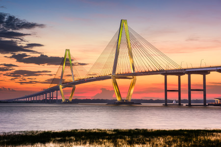 Arthur Ravenel Jr. Bridge in Charleston, South Carolina, USA Arthur Ravenel Jr. Bridge in Charleston, South Carolina, USA