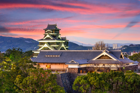 Kumamoto Castle in Japan.のeditorial素材