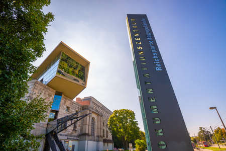 NUREMBERG, GERMANY - SEPTEMBER 24, 2013: The Documentation Center Nazi Party Rally Grounds.のeditorial素材