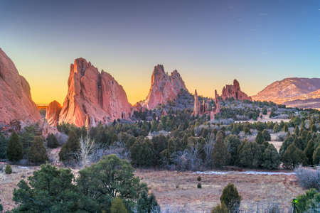 Garden of the Gods, Colorado Springs, Colorado, USA.