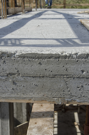View of building site in a sunny dayの写真素材