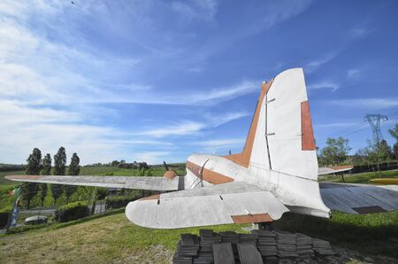 View of the DC-3 of Clark Gable