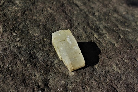 Calcite, raw crystalの写真素材