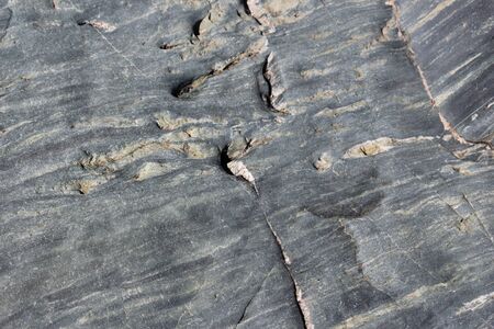 The pattern of a sedimentary rock in the North Cascades