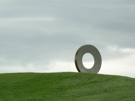 Statue Circleの写真素材