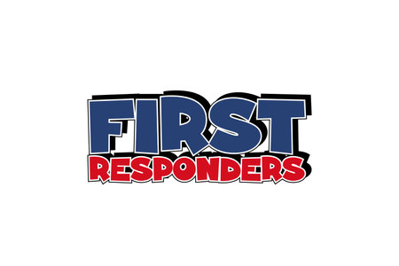 First Responders Day holiday conceptのイラスト素材