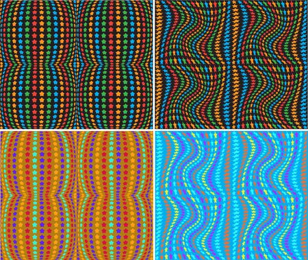 Seamless a background from a geometrical ornamentのイラスト素材