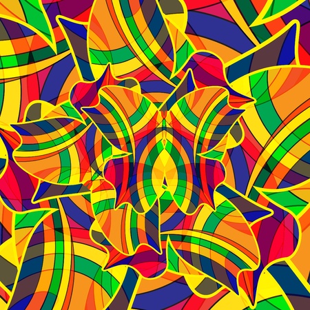 Abstract colourful background from a multi-colored glass mosaic

のイラスト素材