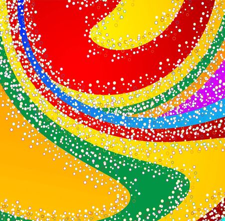 Abstract colourful background from a multi-colored glass mosaicのイラスト素材
