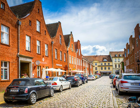 Berlin, Germany - May 4, 2014: Berlin Potsdam and its surroundings. The historic center of Europe.のeditorial素材